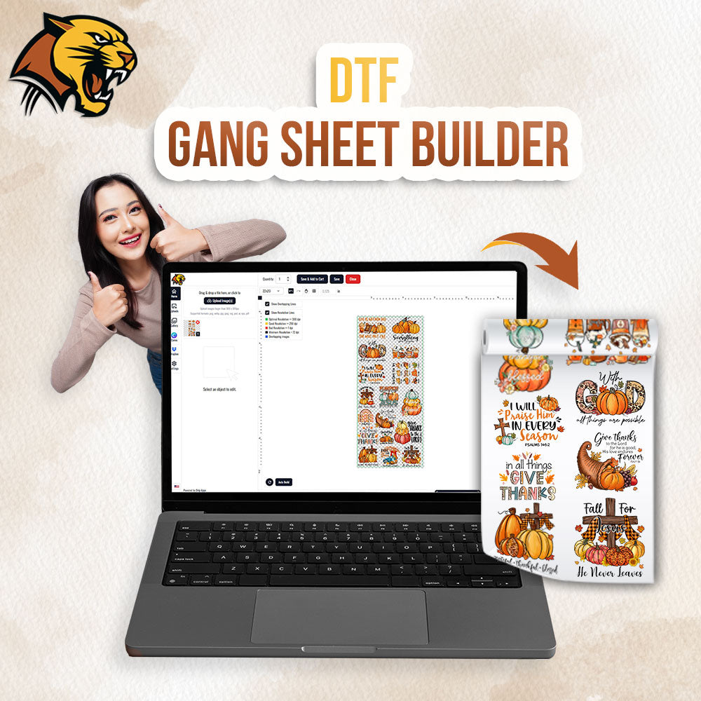 DTF Gang Sheet Builder