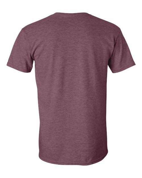 Gildan-Softstyle® T-Shirt-64000 - Heather Maroon
