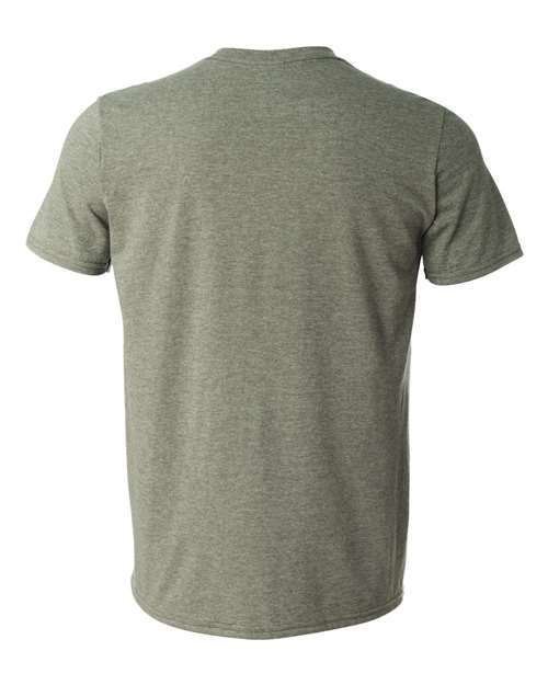 Gildan-Softstyle® T-Shirt-64000 - Heather Military Green
