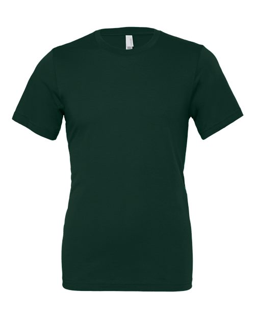 Bella Canvas Jersey Tee® T-Shirt-3001 - Forest Green