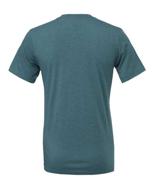 Bella Canvas Jersey Tee® T-Shirt-3001 - Heather Deep Teal