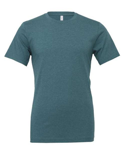 Bella Canvas Jersey Tee® T-Shirt-3001 - Heather Deep Teal