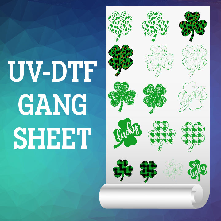 Shamrock Sticker, Saint Patrick&