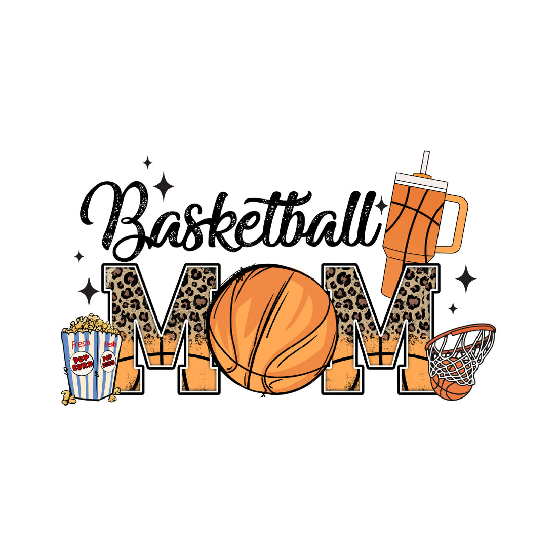 Basketball Mom Game Day - DTF Transfer