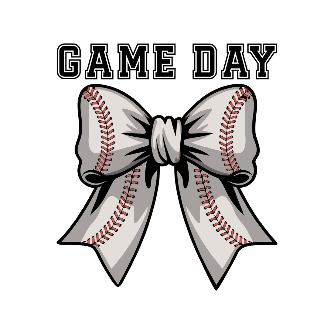 Baseball Game Day Coquette - DTF Transfer