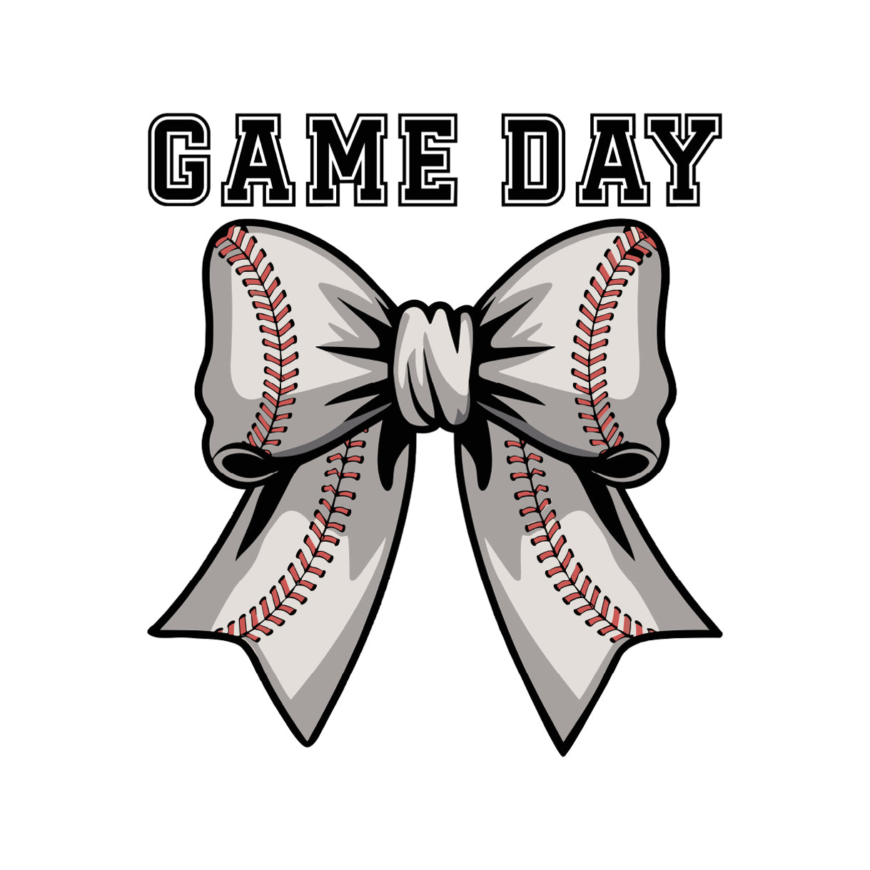 Baseball Game Day Coquette - DTF Transfer