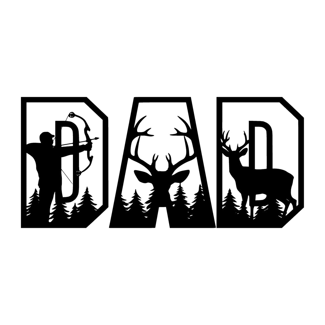 Deer Hunter Dad - DTF Transfer