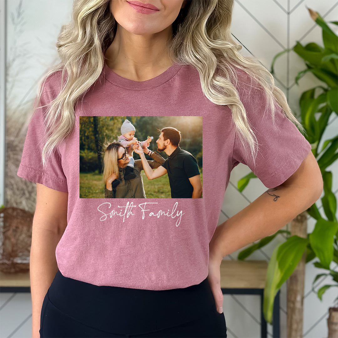 Custom Family Photo Iron On Decal | Custom DTF Transfer, DTFValley