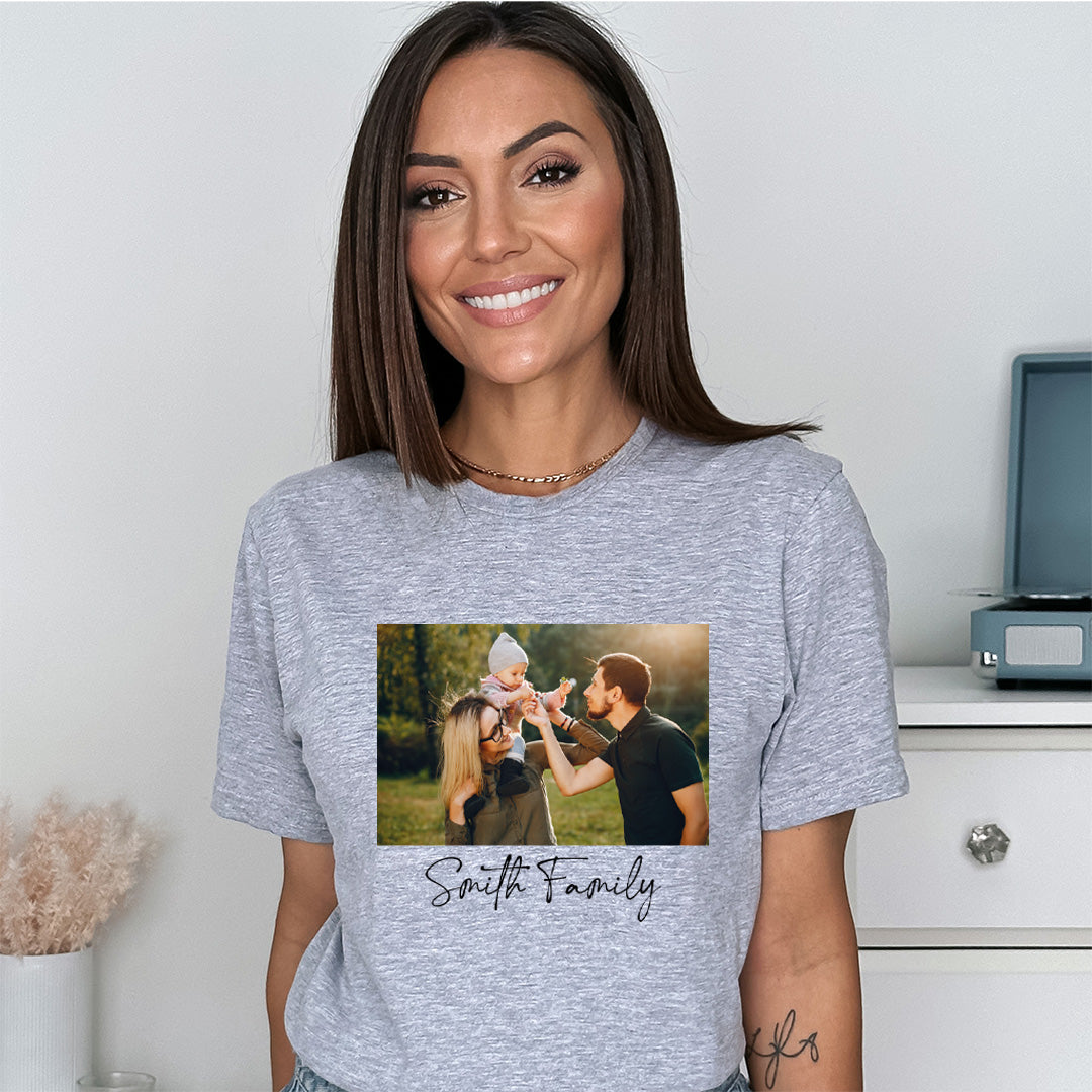Custom Family Photo Iron On Decal | Custom DTF Transfer, DTFValley