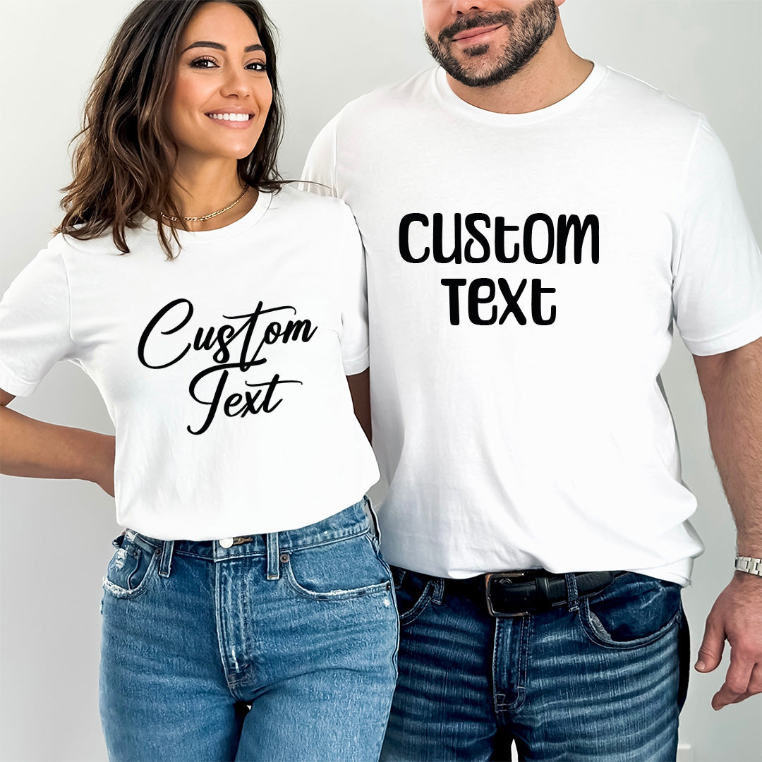 Custom Text Iron On Decal | Custom DTF Transfer, DTFValley